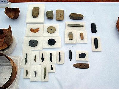 기지리 유적 청동기시대 (세)장방형 주거지 출토 유물들 썸네일 이미지